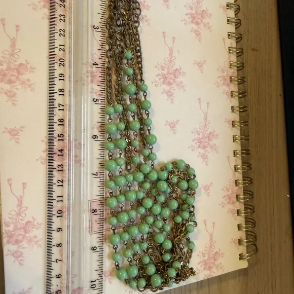 J. Crew Turquoise Beaded Necklace - Picture 5 of 5